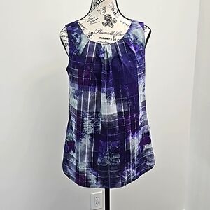 Anne Klein sleeveless top size S